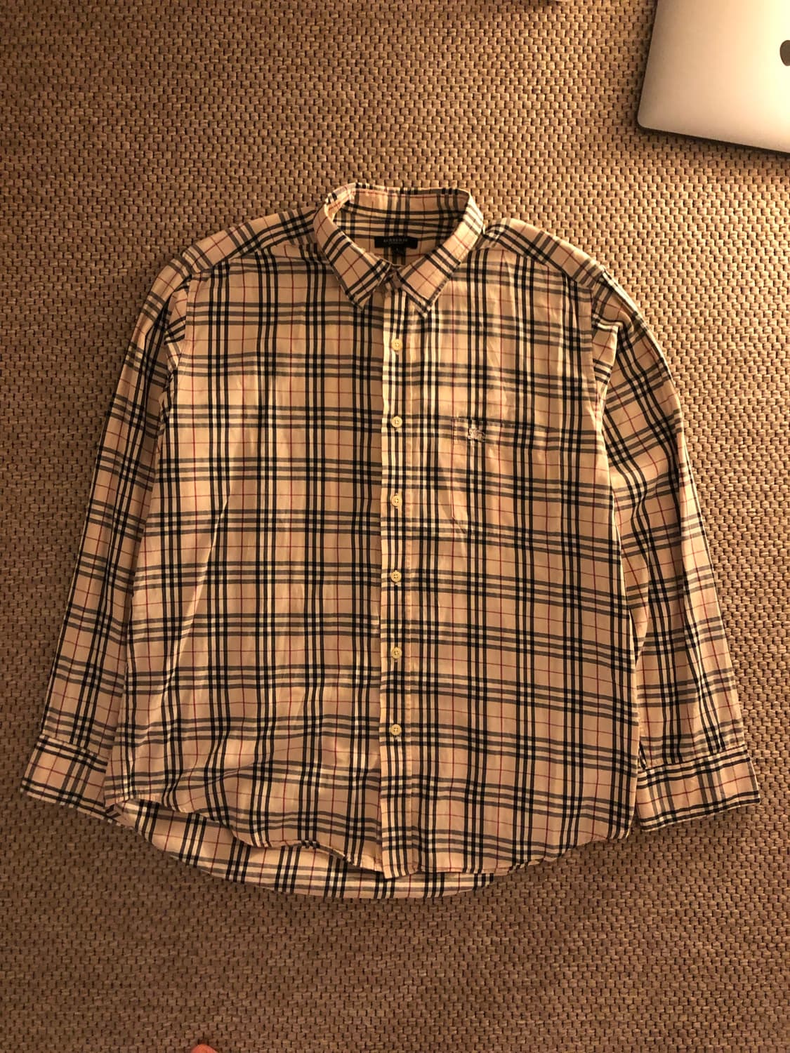 Burberry 런던 체크 셔츠 L 상품이미지1