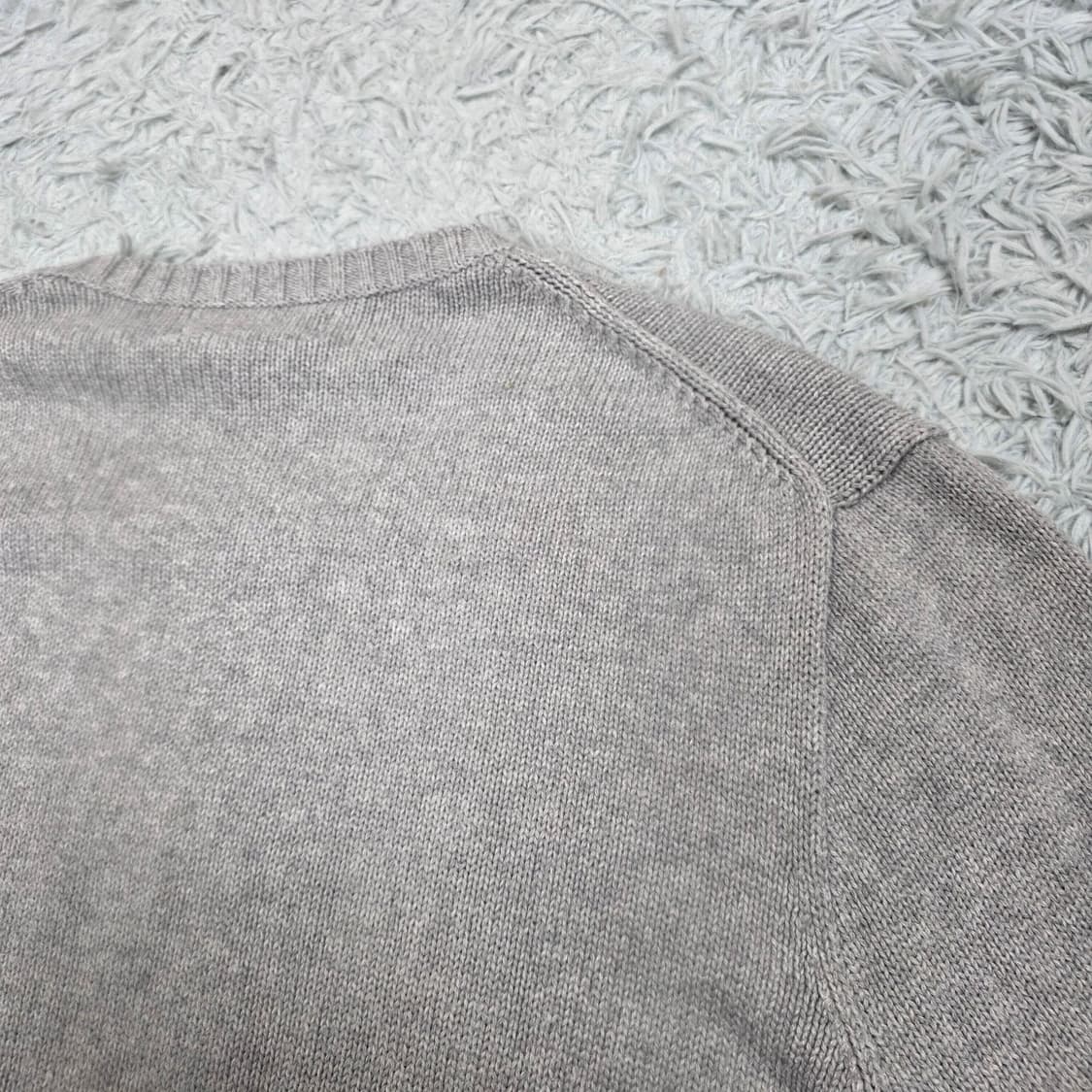 폴로랄프로렌 남성 크루넥 코튼 스웨터 그레이 L 상품이미지6
