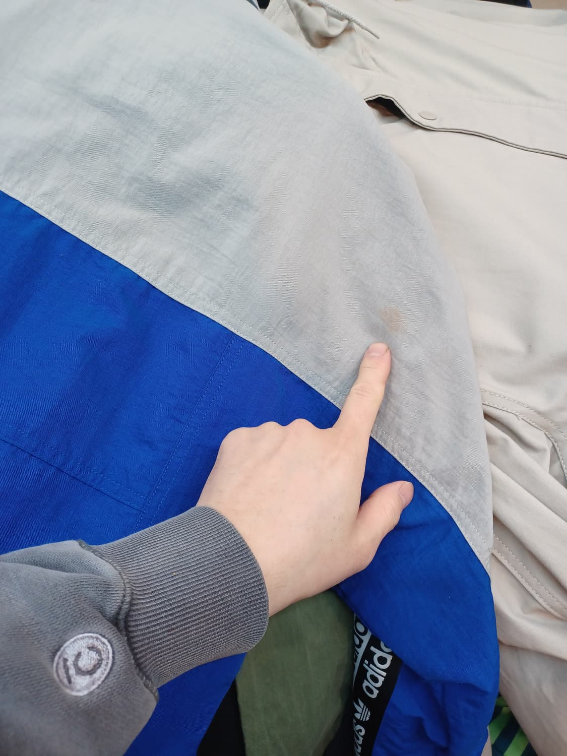 아디다스 아노락 우븐 자켓 s 조광일님  상품이미지7