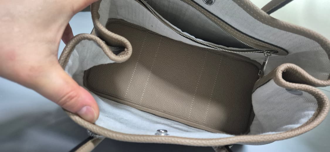 가든파티스타일 토트 수공 상품이미지4