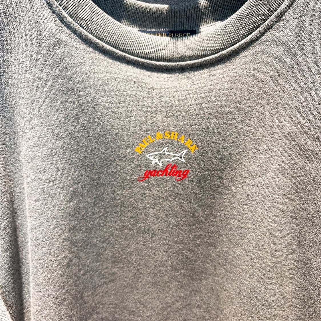 (정품/새상품) 폴앤샤크 그레이 로고 맨투맨 상품이미지2