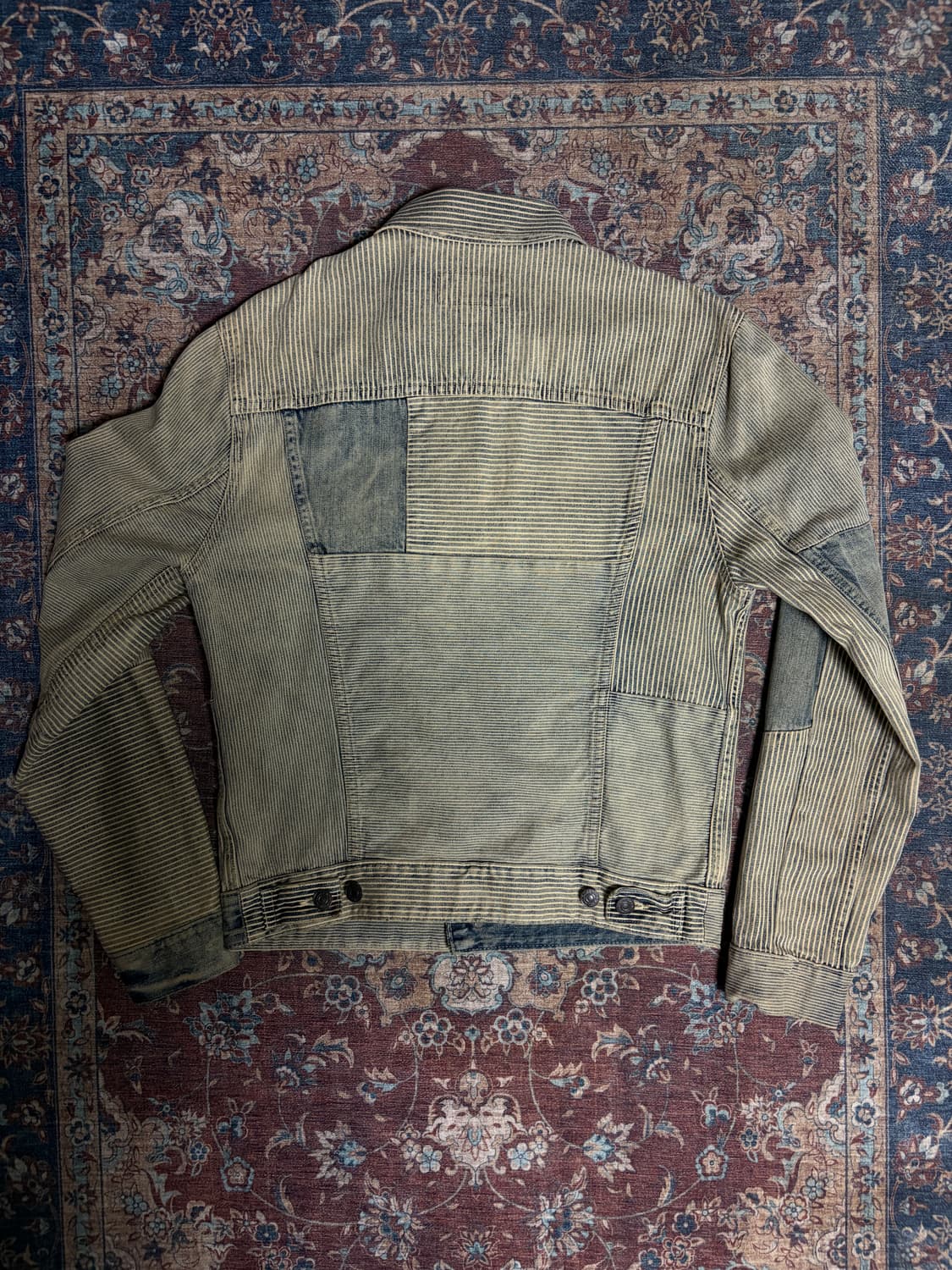 폴로 데님앤서플라이 패치워크 데님 자켓 상품이미지7