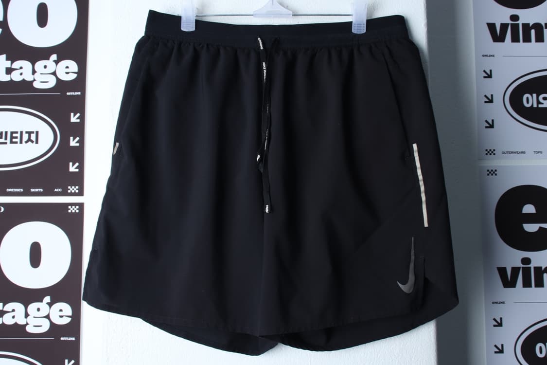 (XL) 나이키 반바지 팬츠 런닝 기능성 밴딩 블랙-P9854 상품이미지2