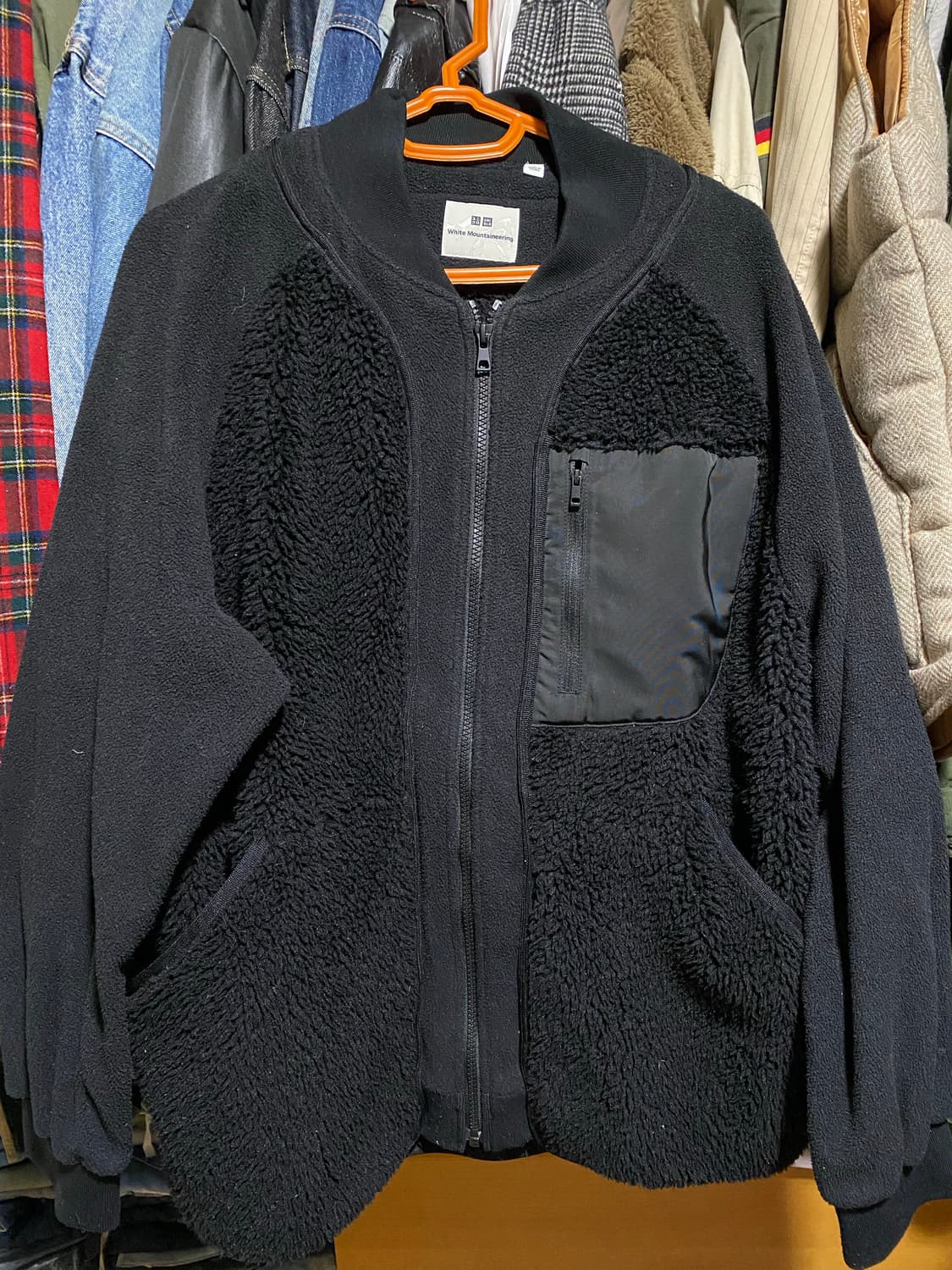 유니클로 White Mountaineering 후리스 상품이미지1