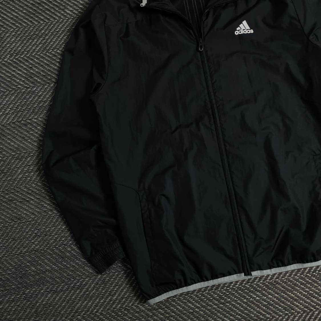 00s 아디다스 올드스쿨 블랙 우븐 트랙자켓&트랙팬트 세트y 3413 상품이미지4