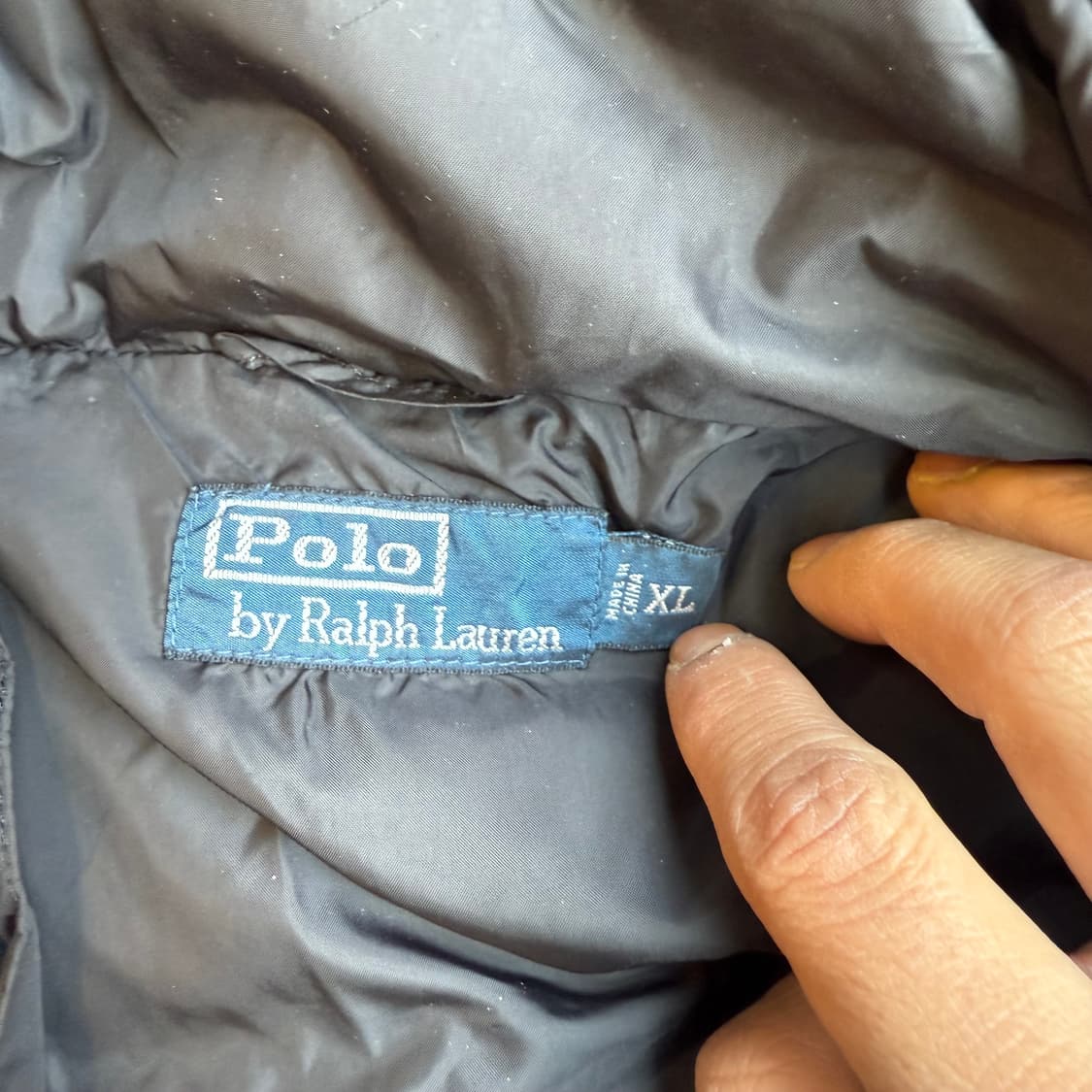 폴로 랄프로렌 패딩베스트 블랙 XL 상품이미지5