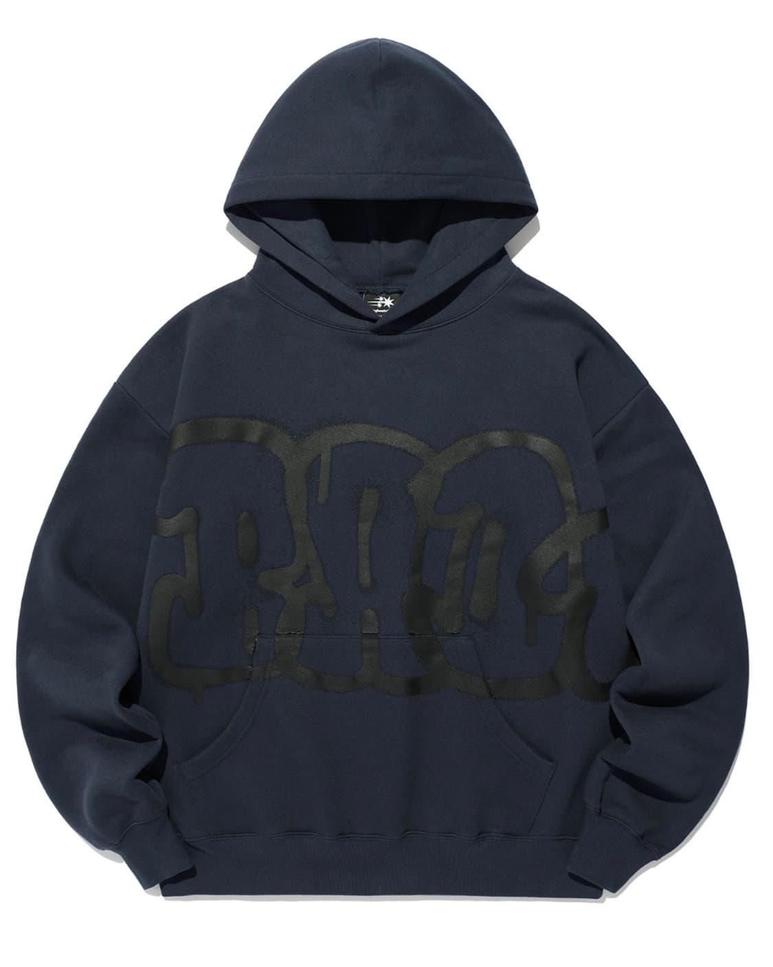 새상품 나이스고스트클럽 네이비 후드티 bad 그래피티 s사이즈 상품이미지1