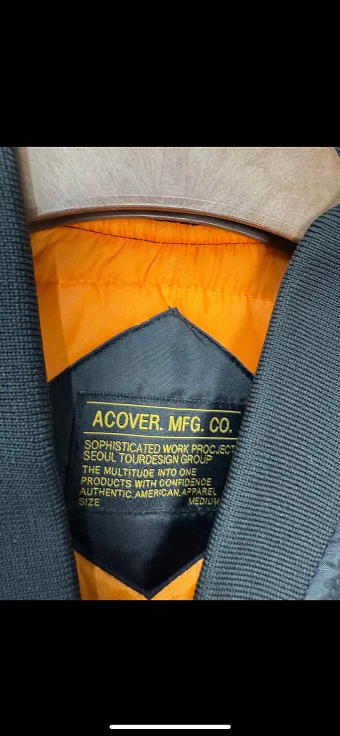 어커버 MA-1 니들워크 패딩 H982 상품이미지7