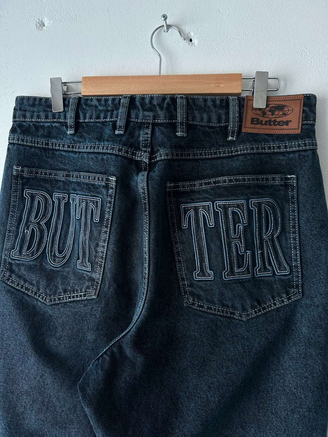 Butter Goods 데님 배기 팬츠 / 애시드블루,32 상품이미지3