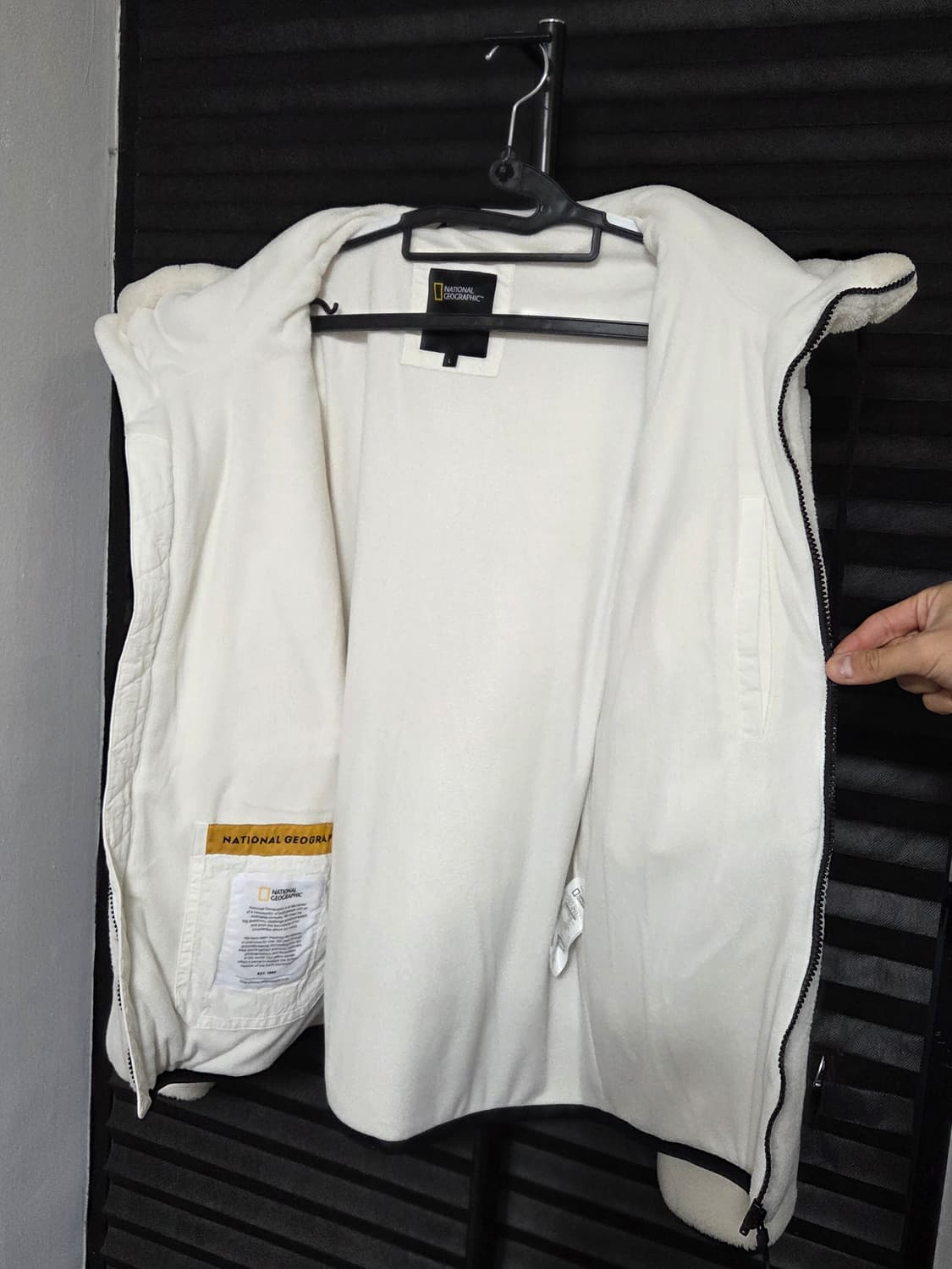[내셔널지오그래픽] 플리스 후드집업 판매합니다. 상품이미지5