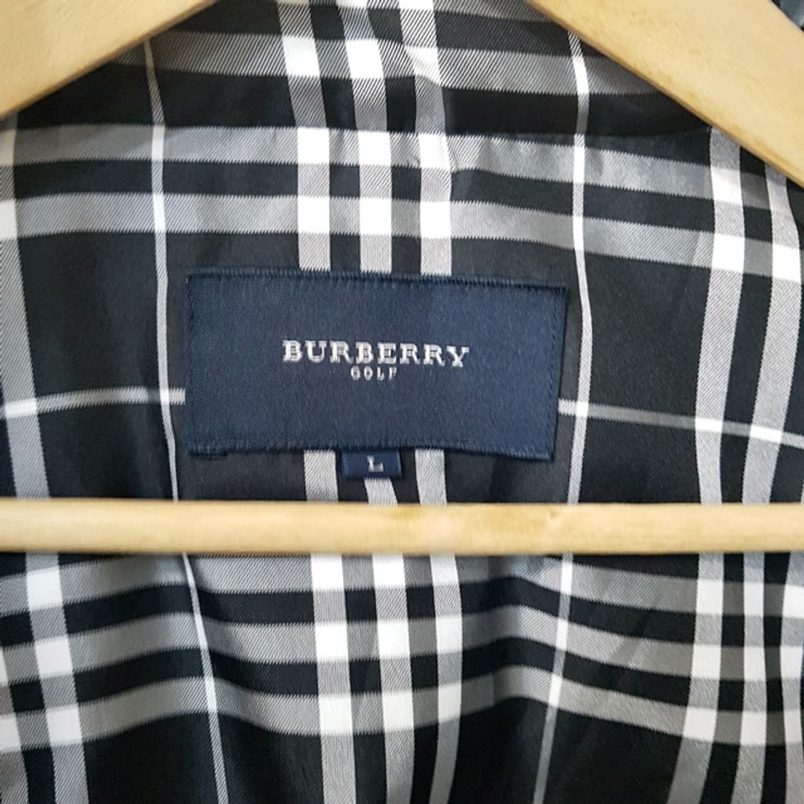 BURBERRY GOLF 버버리 골프 다운 패딩 조끼 블랙 상품이미지7