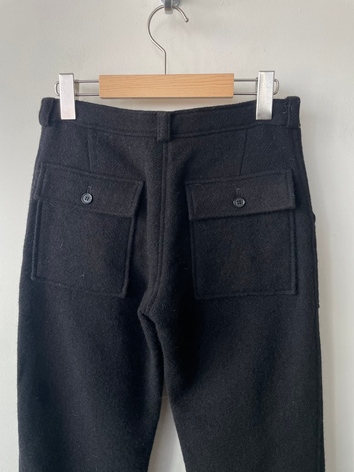 vintage low rise heavy wool pants 상품이미지6