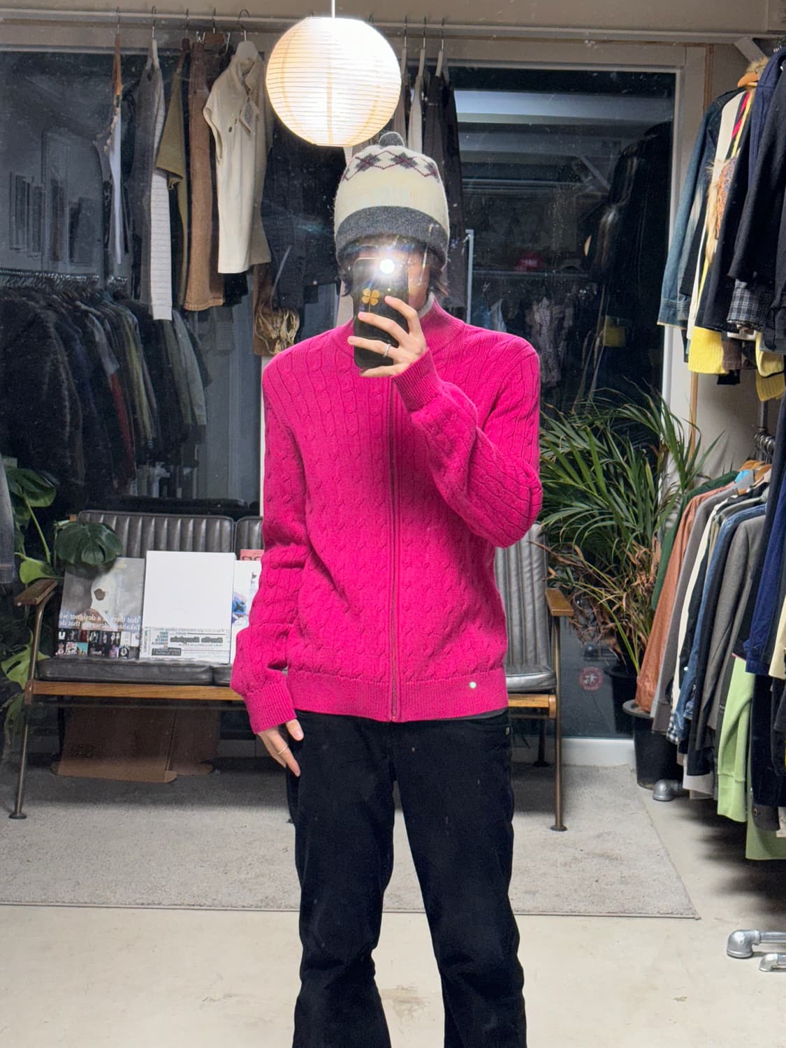 랄프로렌 로렌 액티브 니트 집업 상품이미지4