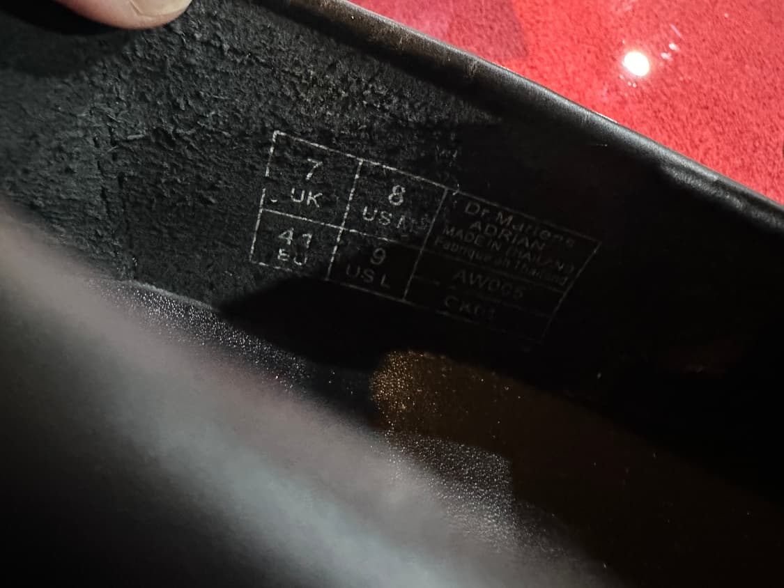 닥터마틴 아드리안 블랙260 상품이미지5