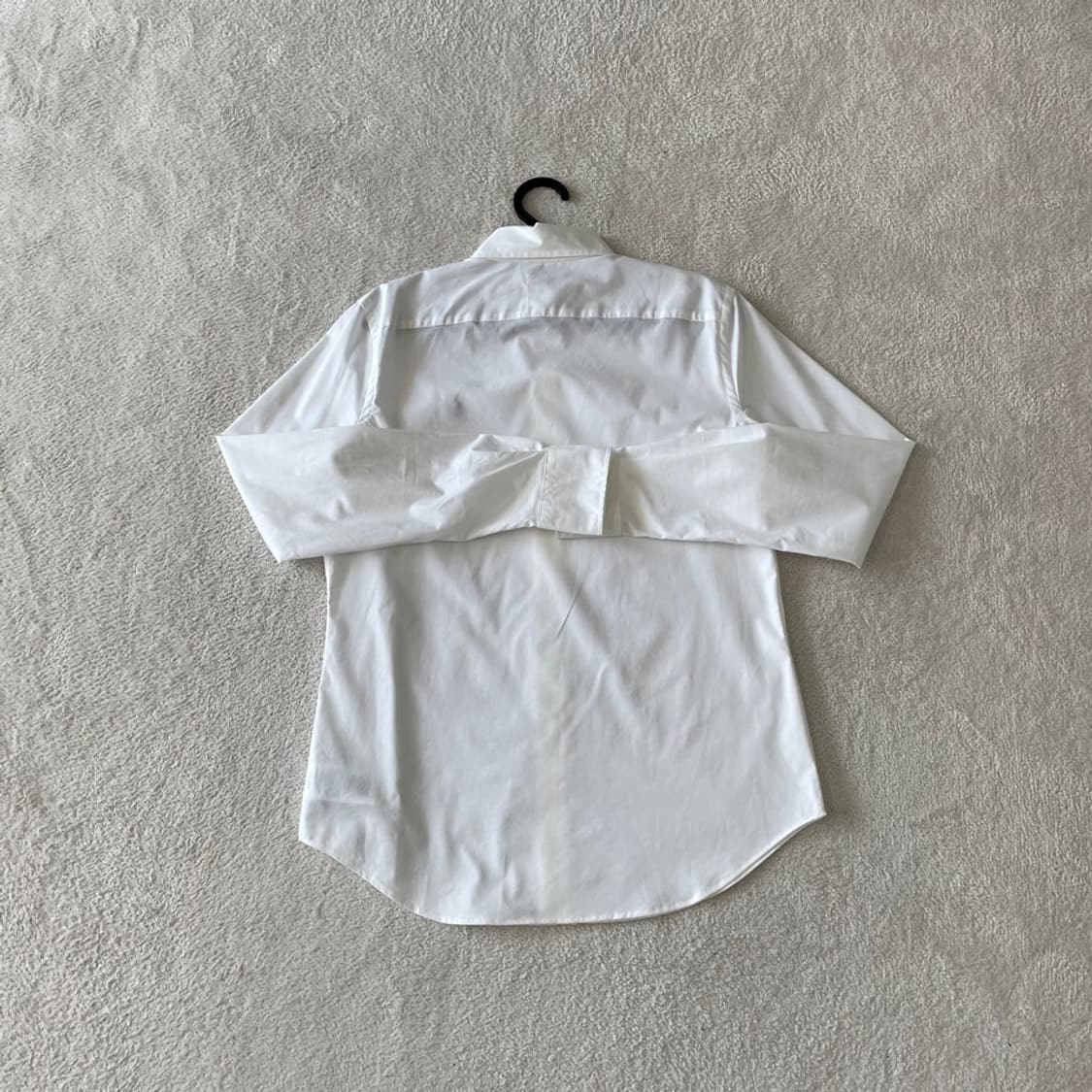 4 폴로 여성 화이트 봄여름 포플린 셔츠  상품이미지8