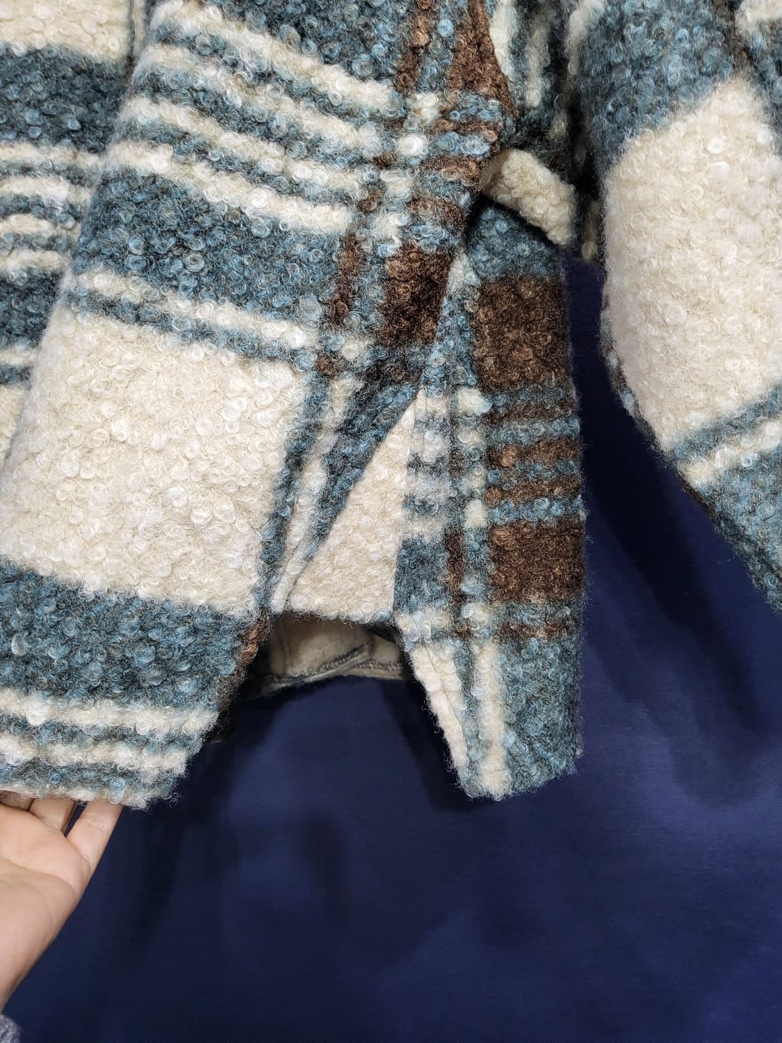 MODS 셔츠식 부클자켓(새상품) 상품이미지9