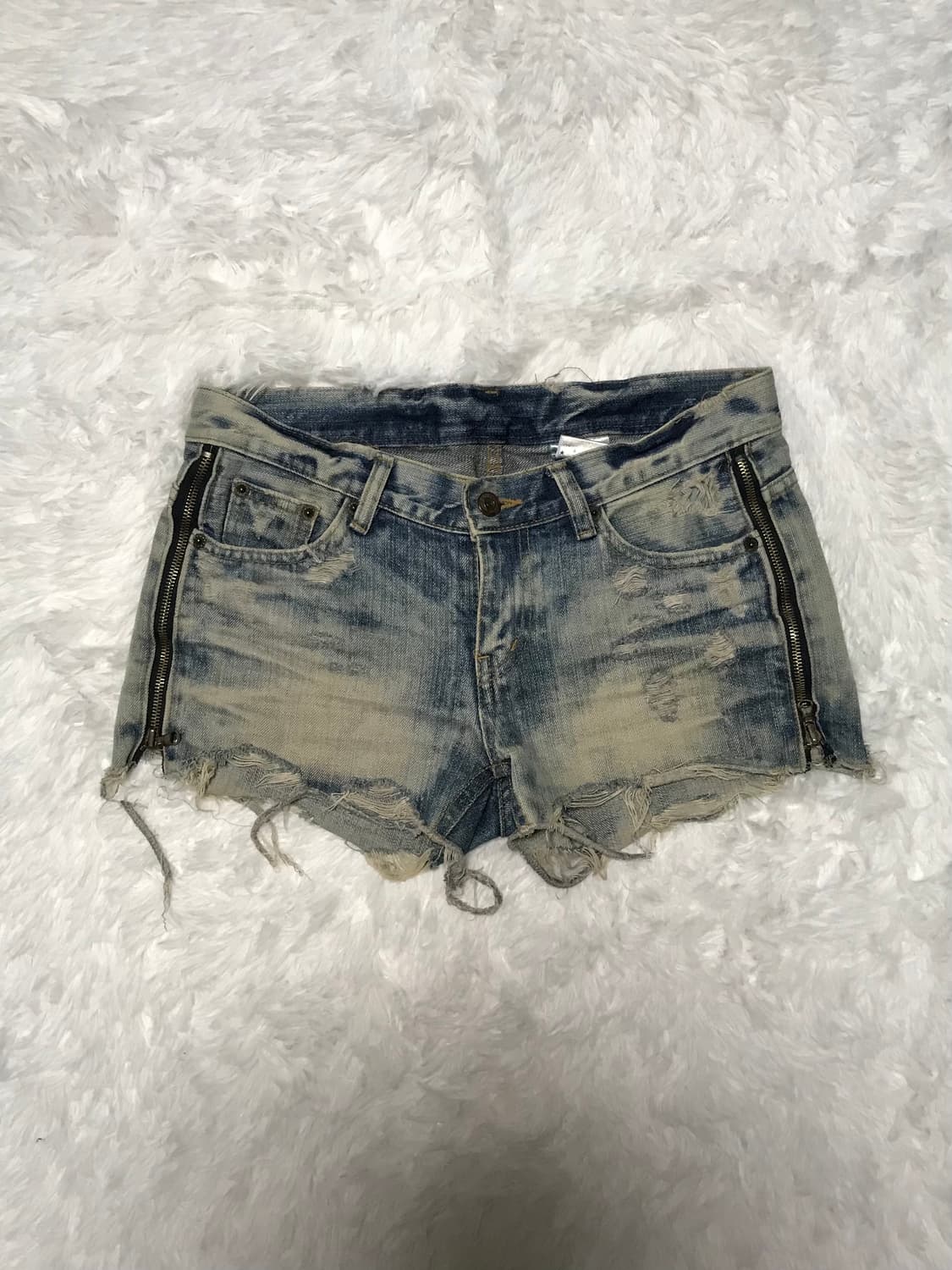 lace point short jean 상품이미지2