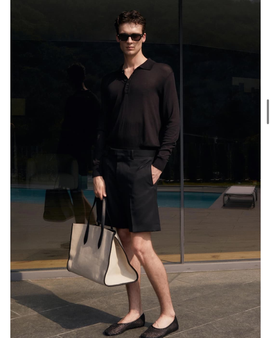 타일레 ECLAT VEIL SILK KNIT POLO TOP 니트 폴로 상품이미지3