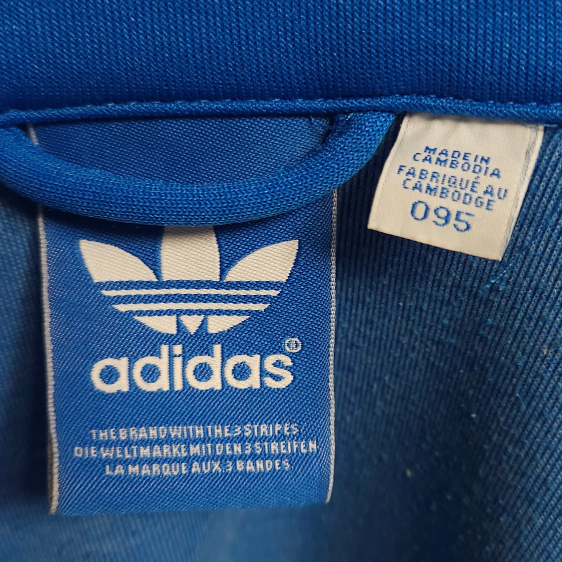 95 ) 아디다스 파이어버드 유로파 트랙탑 블루 상품이미지4