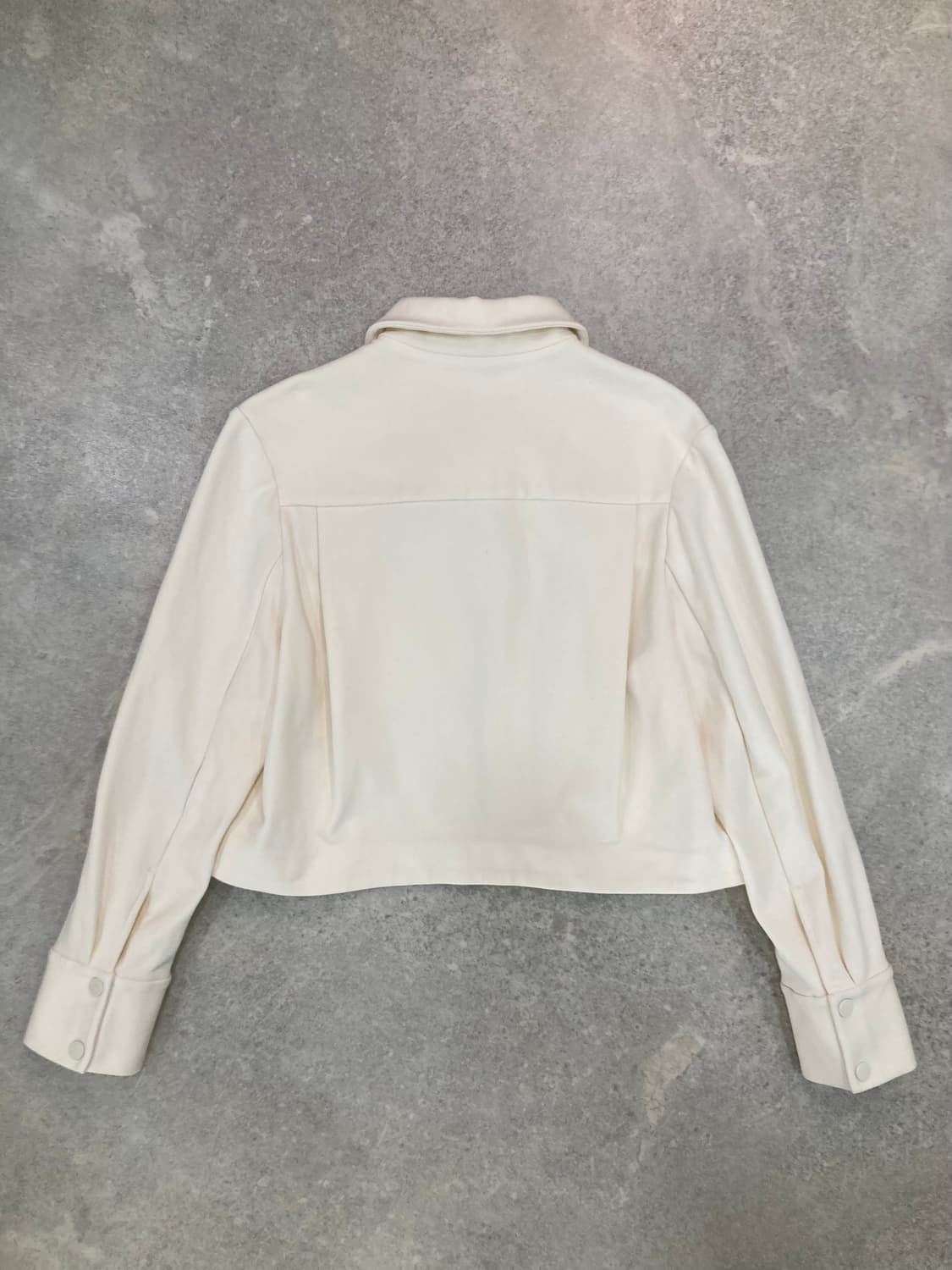 COS 코스 크롭 크윌 집업 자켓(S) 상품이미지2