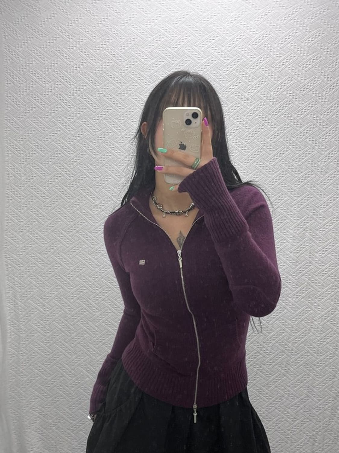 폴로 랄프로렌 빈티지 90's 램스울 캐시미어 가디건 S C07291 상품이미지1