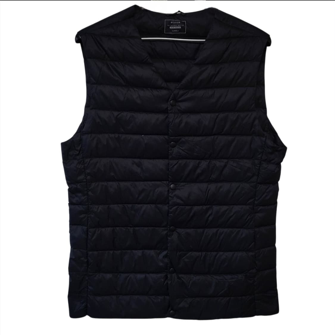 구스다운 경량패딩조끼 95-100 거위털 상품이미지1