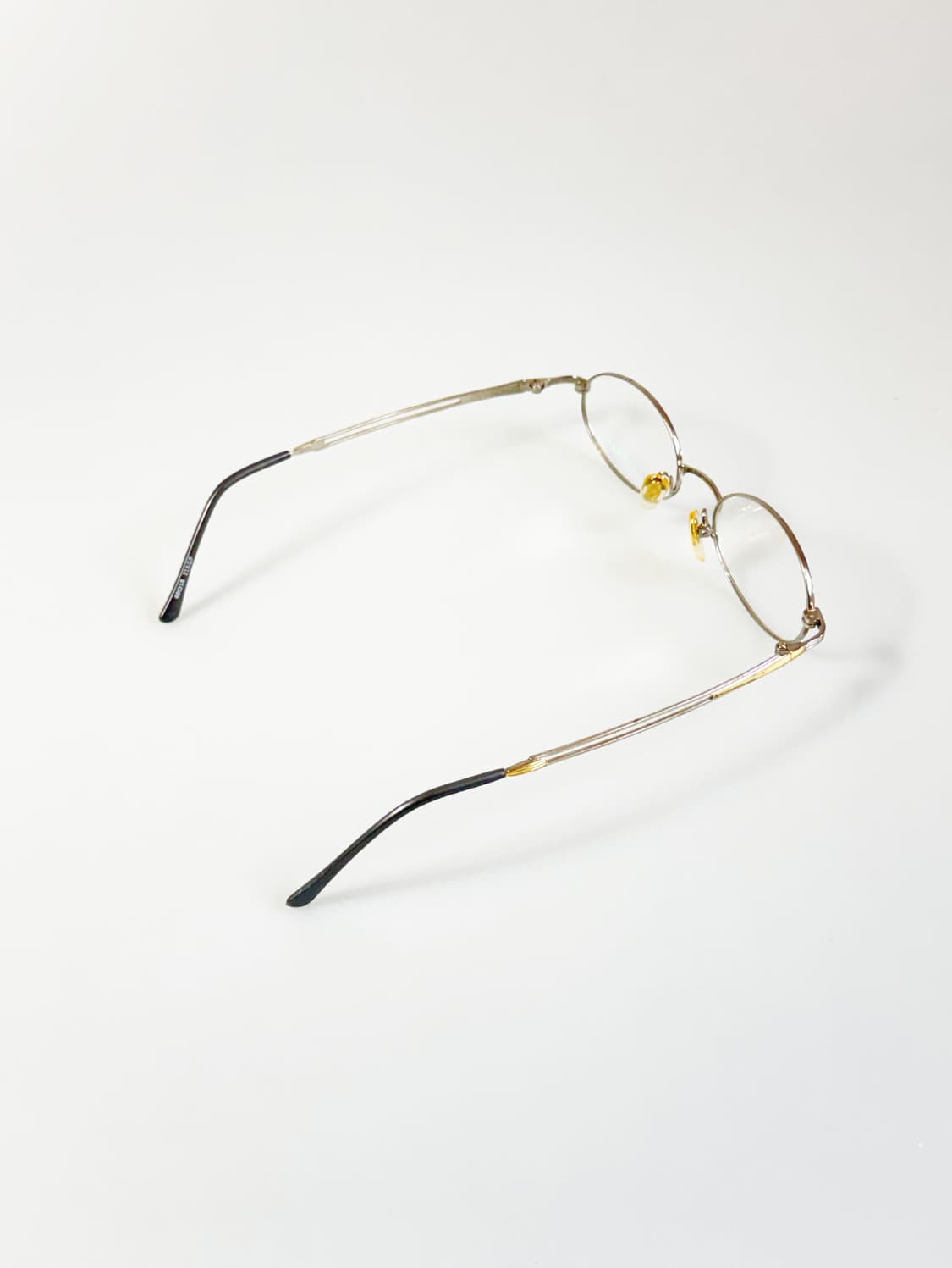 CHARISMA 슬림 오벌 투톤 메탈 프레임 빈티지 안경 상품이미지4