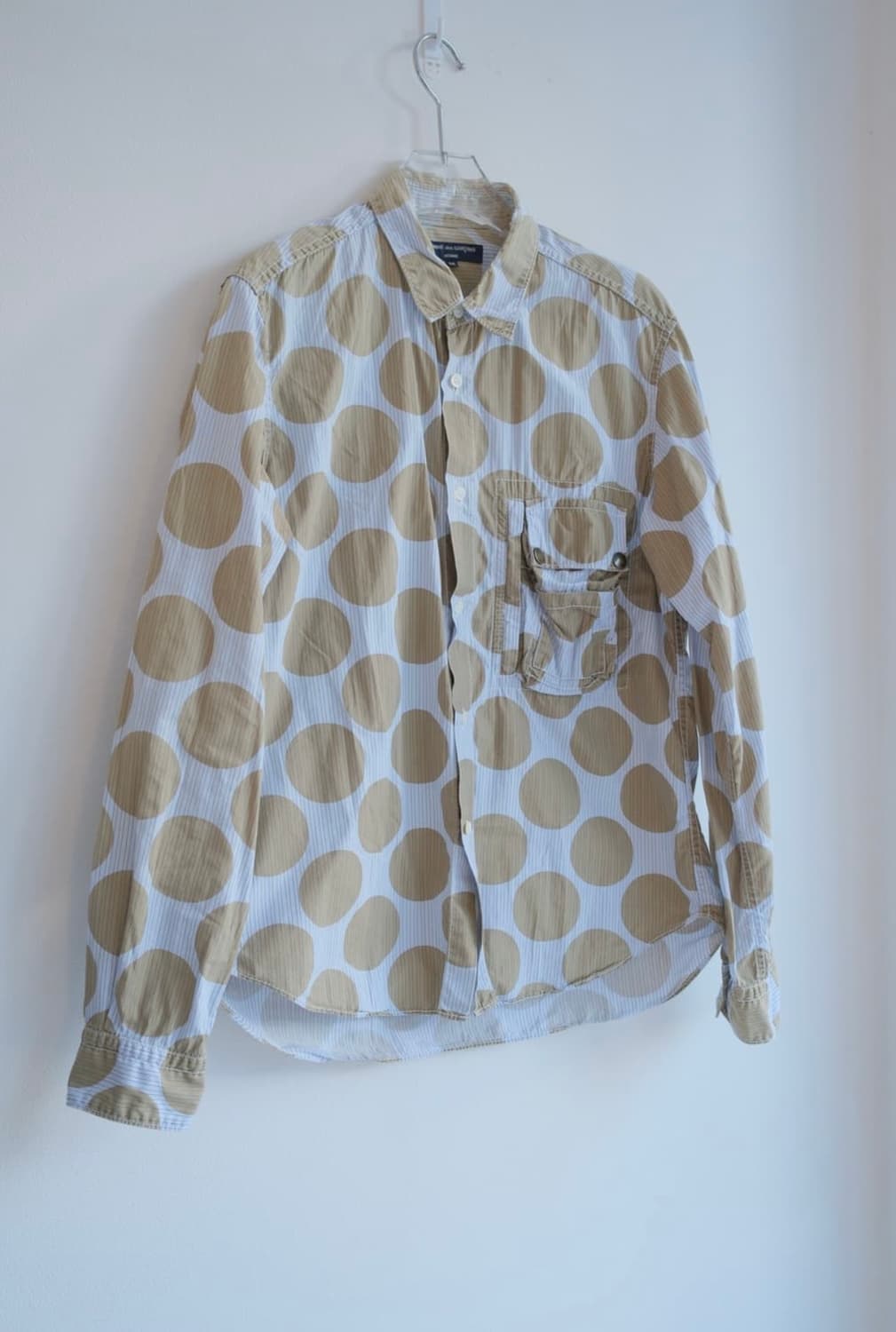 Dot cargo pocket shirt 꼼데가스롱 셔츠 상품이미지5
