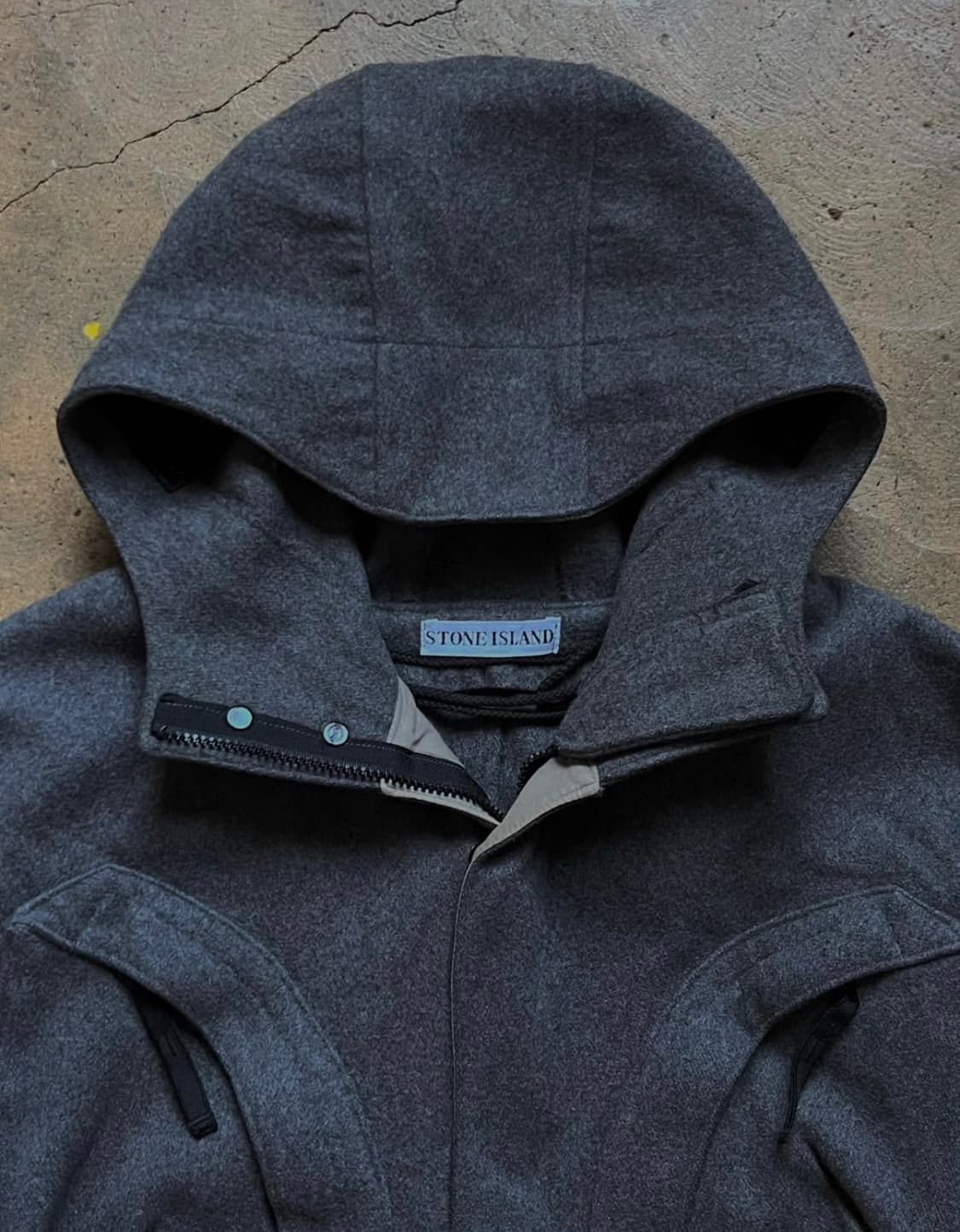 스톤아일랜드 아카이브 후드자켓 L 그린엣지와펜 상품이미지3