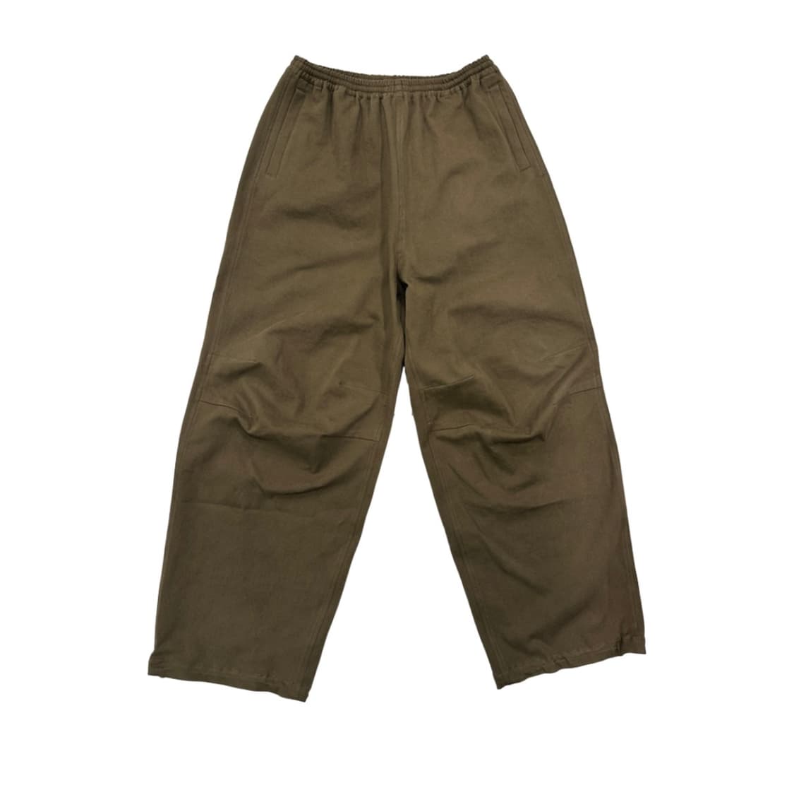 논노드 몰스킨 트랙 팬츠 카키 브라운 2사이즈 상품이미지1