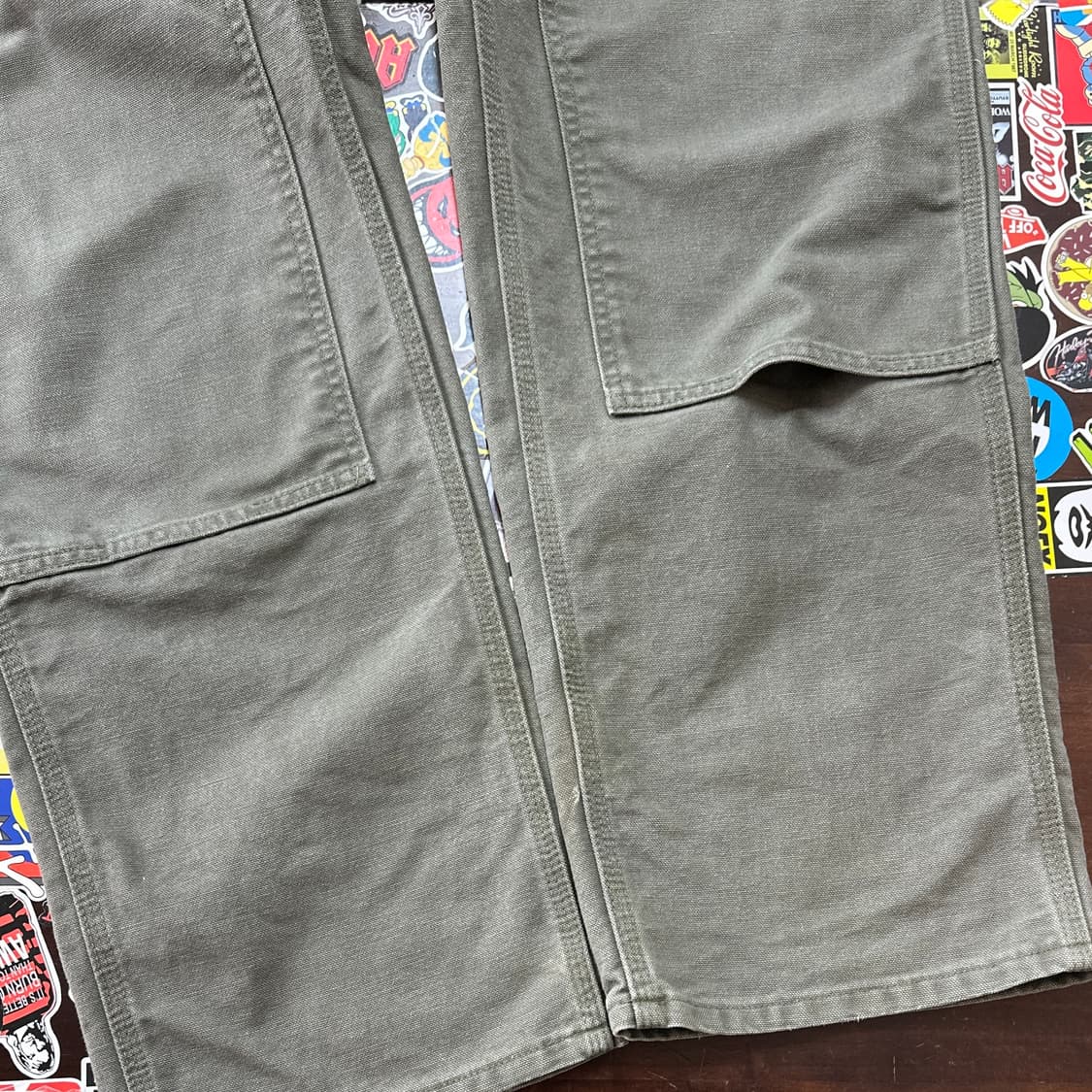 칼하트 더블니 카펜터 팬츠 B136-MOS 36 상품이미지6