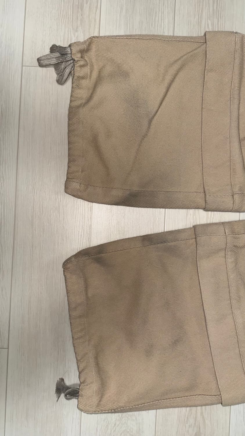 카미엔 타이탄 배기 팬츠 베이지 1사이즈 상품이미지3