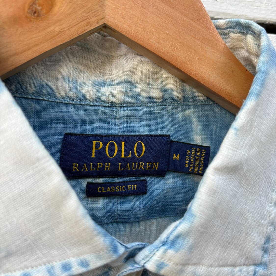 Polo 폴로 타이다이 린넨 셔츠 상품이미지3