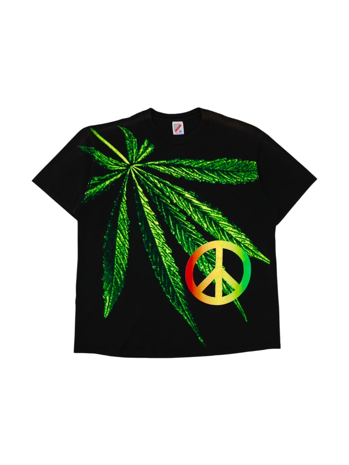 90’s 마리화나 풀프린팅 티셔츠 상품이미지1