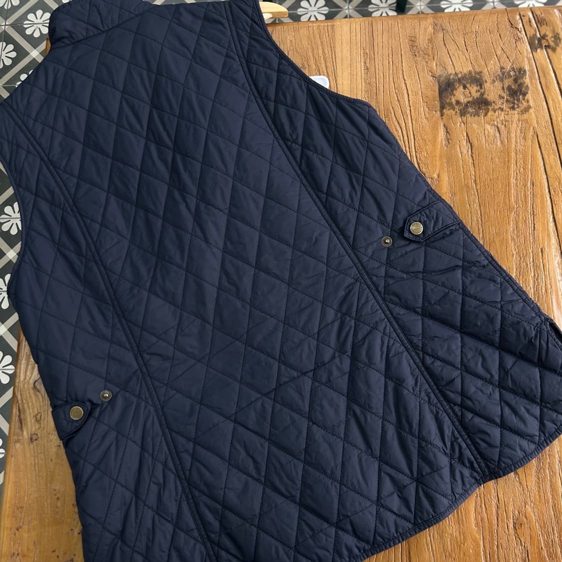 16010 - 바버 퀄팅 베스트 자켓  상품이미지5