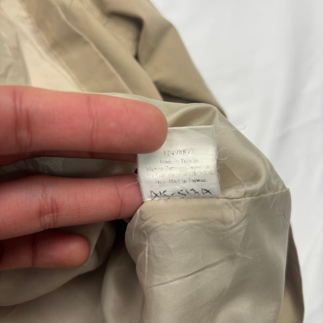 맥그리거 빈티지 베이지 블루종 자켓 2XL 상품이미지9