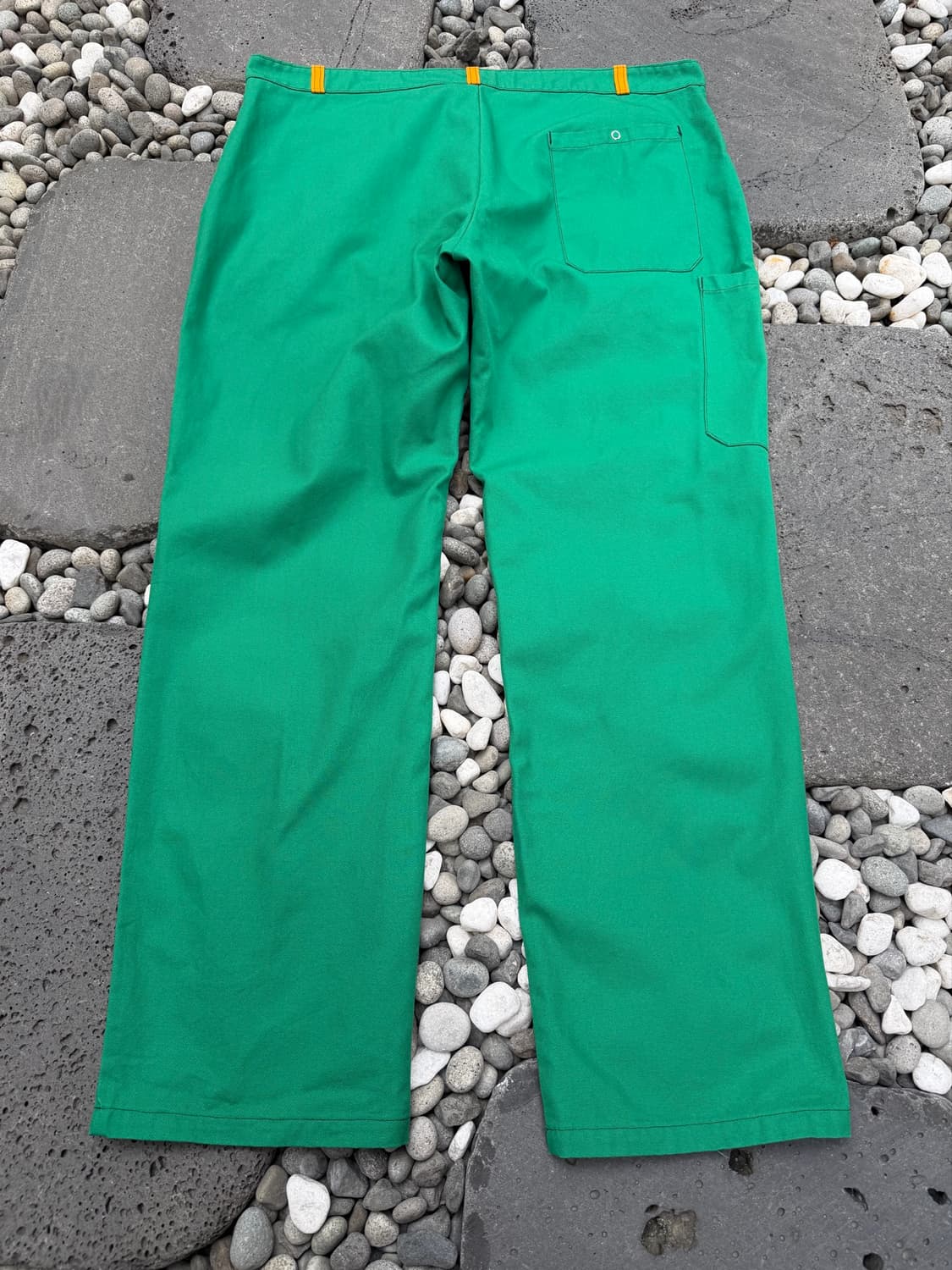80s VINTAGE USIFOR GREEN FRENCH 프렌치워크팬츠 상품이미지2