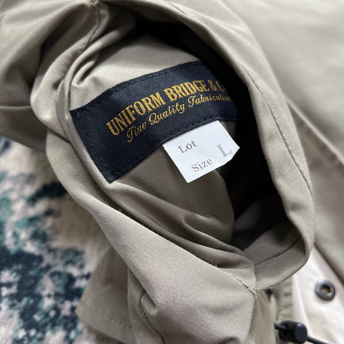 U.B 유니폼브릿지 양면 리버시블 윈드브레이커 집업 자켓(L) 상품이미지5