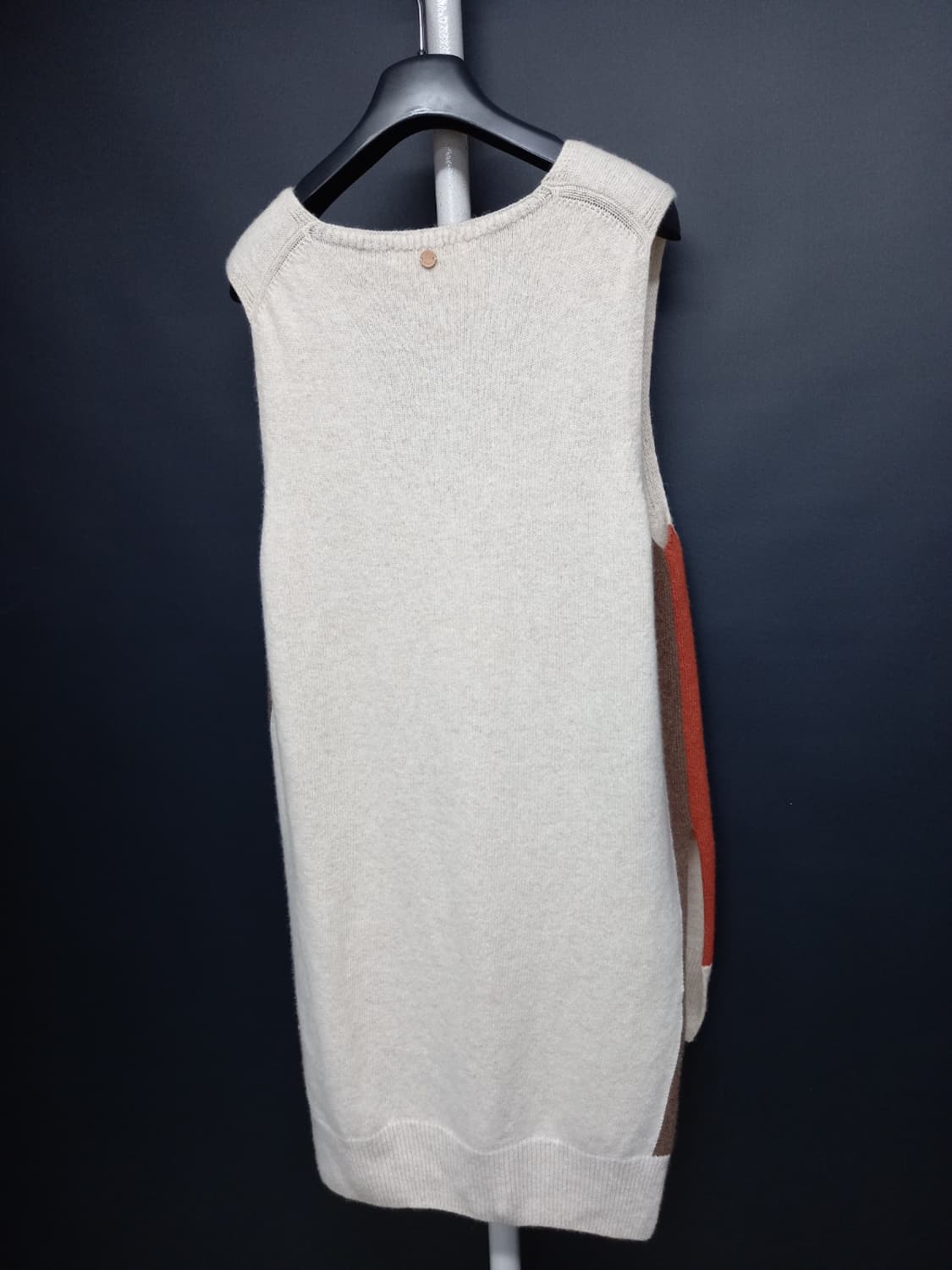 써스데이아일랜드 춘추동 언발 롱 니트 베스트 66 상품이미지5