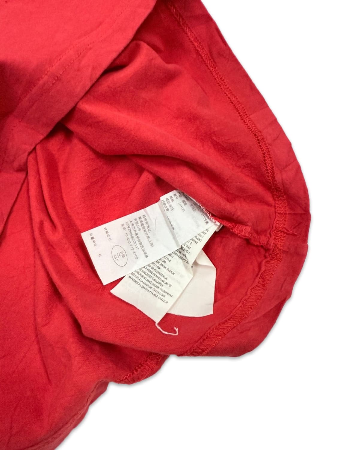 빈티지 아베크롬비 레드 패치 로고 반팔티 상품이미지5