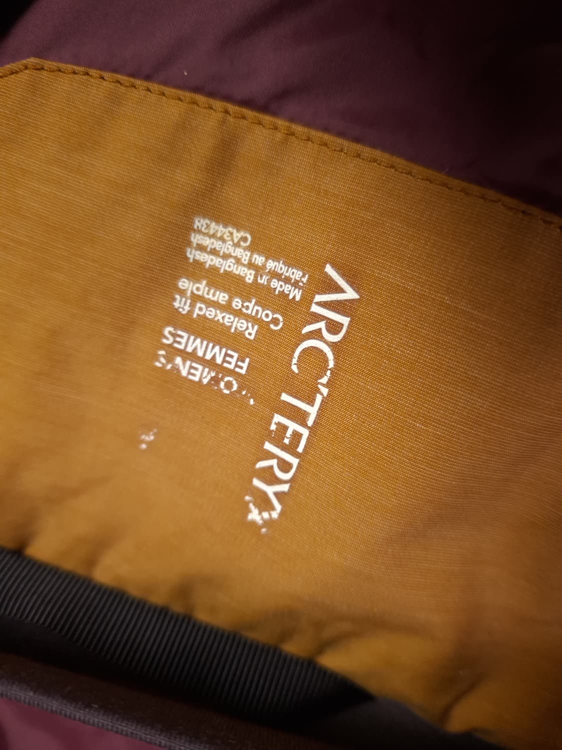 오리지날 넬슨 스포츠 아크테릭스 여성용 다라 코트 상품이미지2