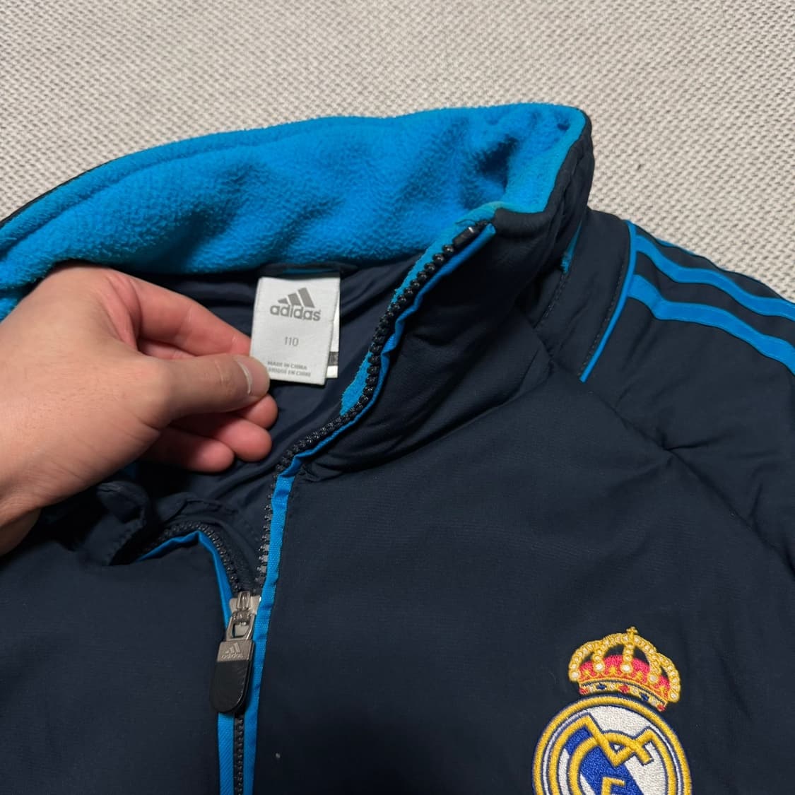 아디다스 레알 마드리드 패딩 자켓 상품이미지2