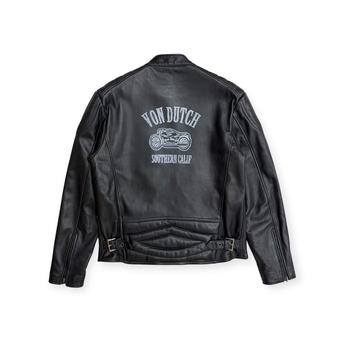 Von Dutch 본더치 양가죽 라이더 레더 자켓 100 L 상품이미지2