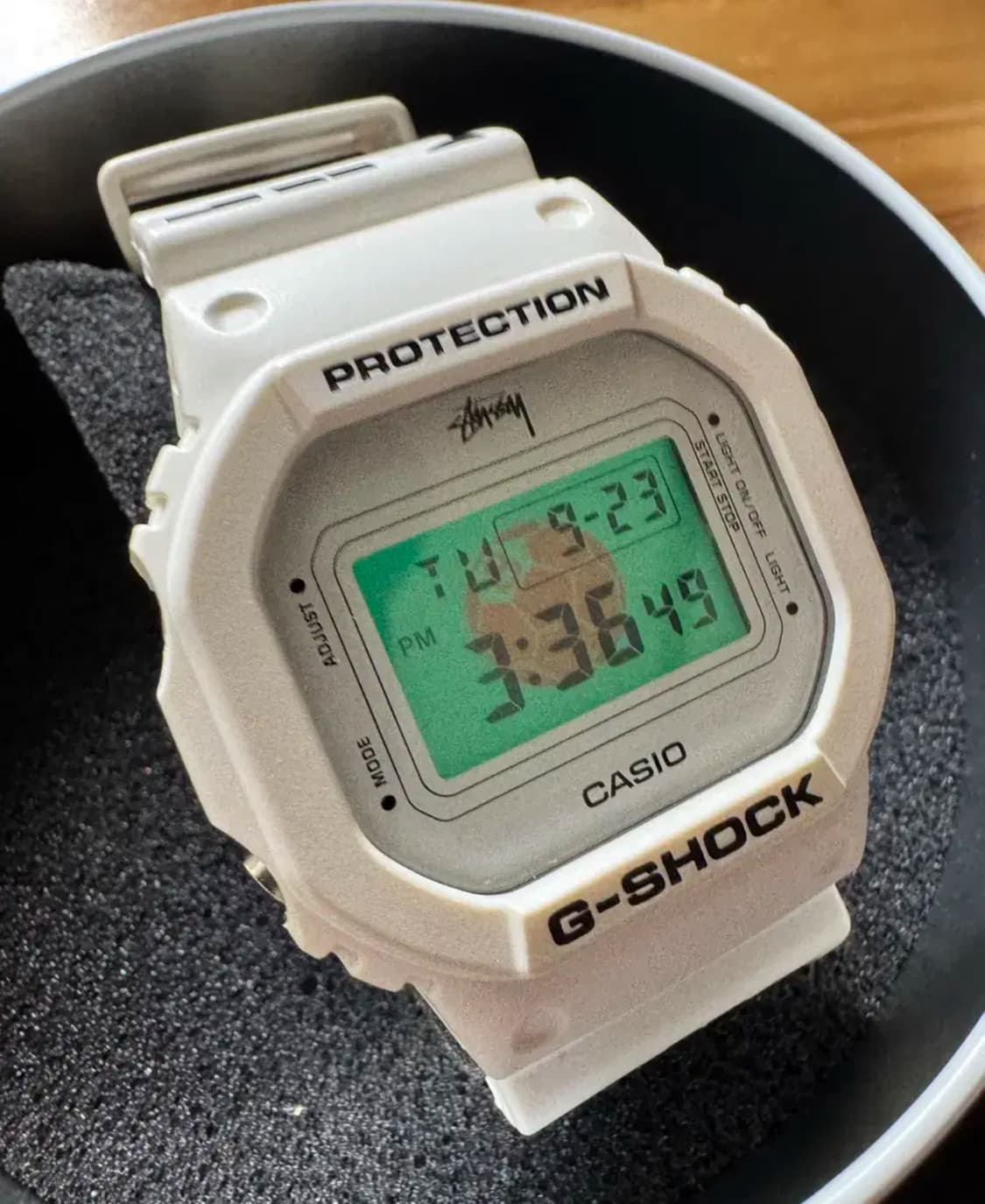 Gshock 지샥 Stussy 스투시 콜라보 DW-5600 화이트 풀박스 상품이미지8