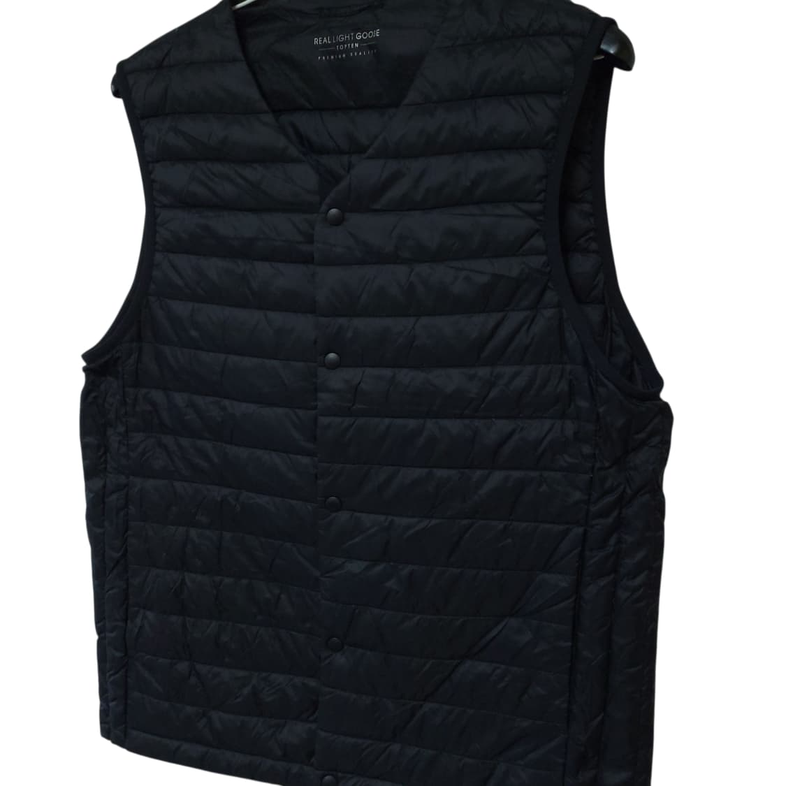 TOPTEN 구스다운 경량패딩조끼 95-100 거위털 상품이미지4