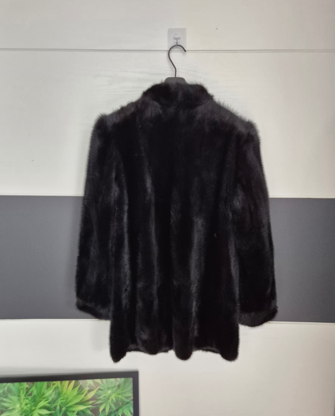 블랙밍크퍼.Mink Fur.Vintage 상품이미지2
