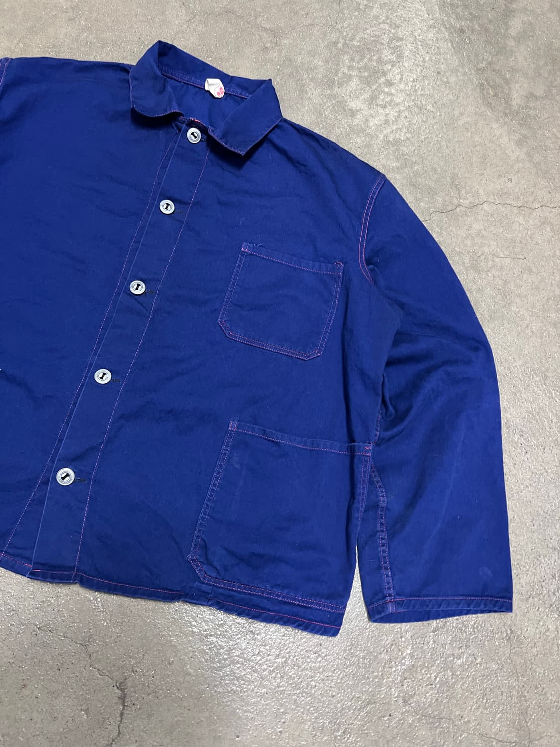 OLD VINTAGE FRENCH RED STITCH 빈티지프렌치워크자켓 상품이미지5