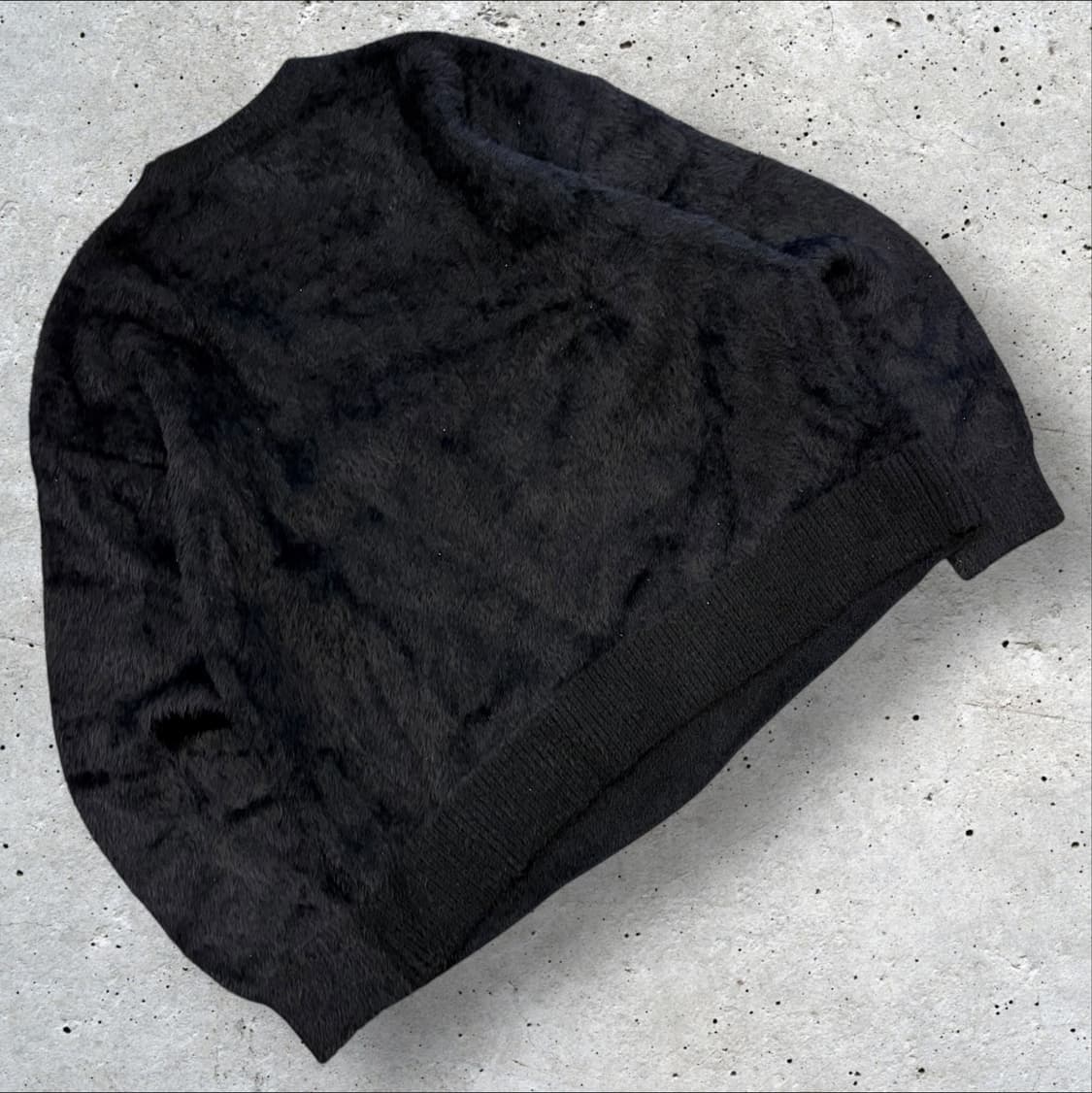 헥사곤 블랙 퍼 니트 C311 상품이미지2