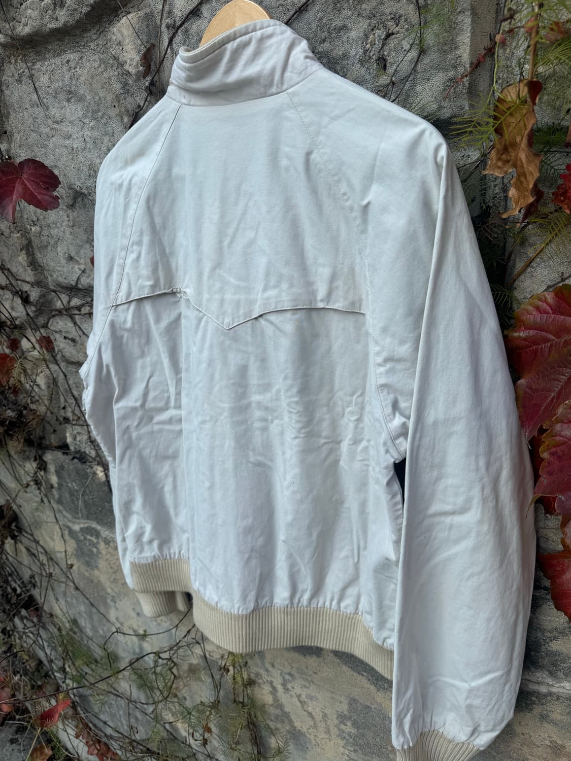 80s 울리치 usa 빈티지 바라쿠타 헤링턴 자켓 아이보리  상품이미지4