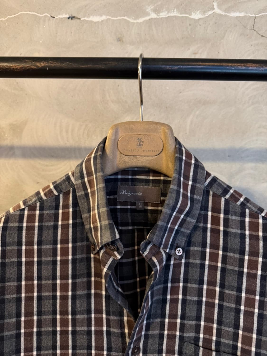 벨그라비아 버튼다운 셔츠 100 상품이미지3